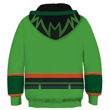 HUNTER×HUNTER Gon Freecss Cosplay Sudadera con Capucha Ropa Casual para Niños